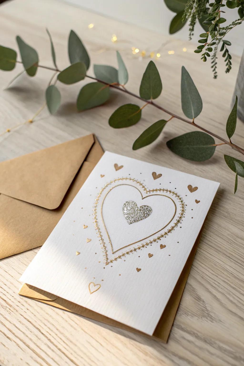 Introduce a hint of sparkle to your Valentine's Day showcasing understated sophistication and a dash of glamour!