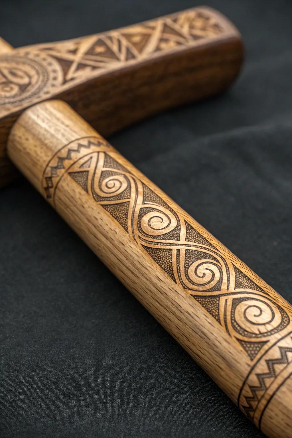 Elevate your tools with beautifully engraved designs—perfect for the craftsman who values uniqueness.