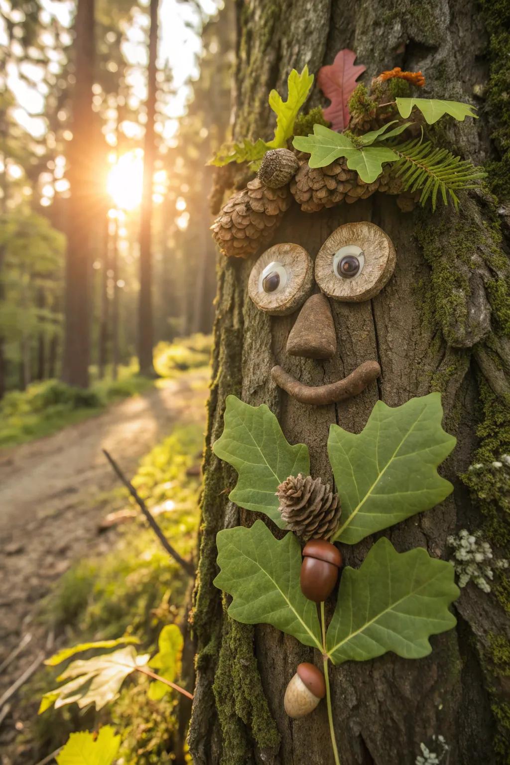 Uncover the delight of nature's humor using handcrafted forest personas.