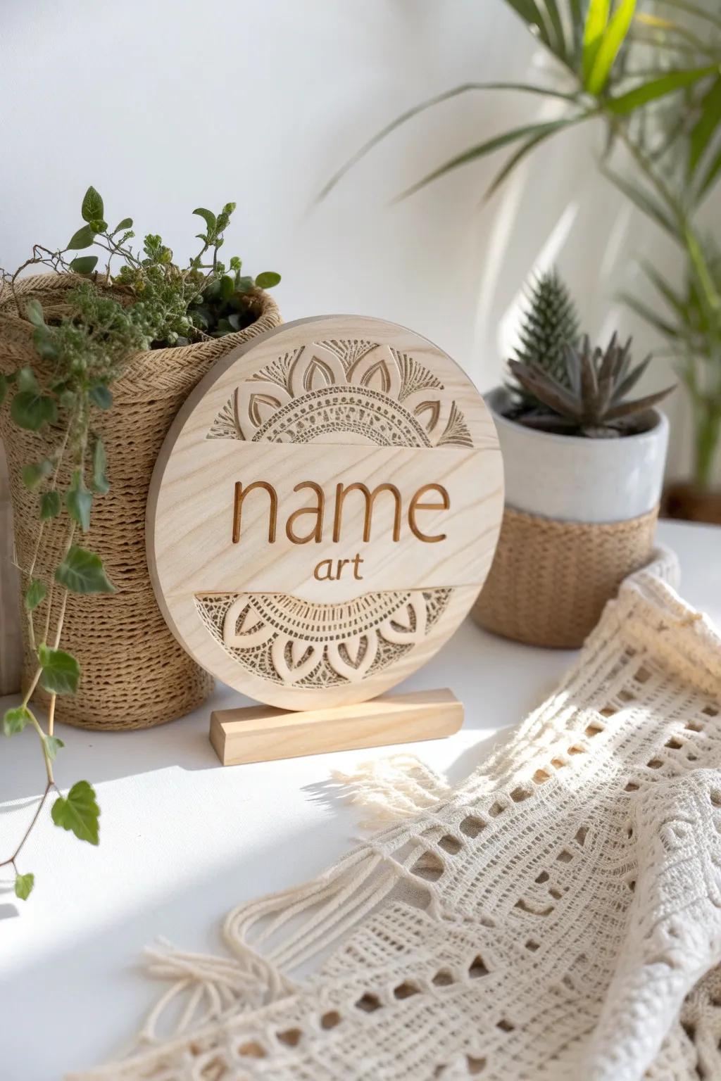 Honour your lineage through tradition-inspired configurations interwoven into your name artwork, fusing custom with minimalist beauty.