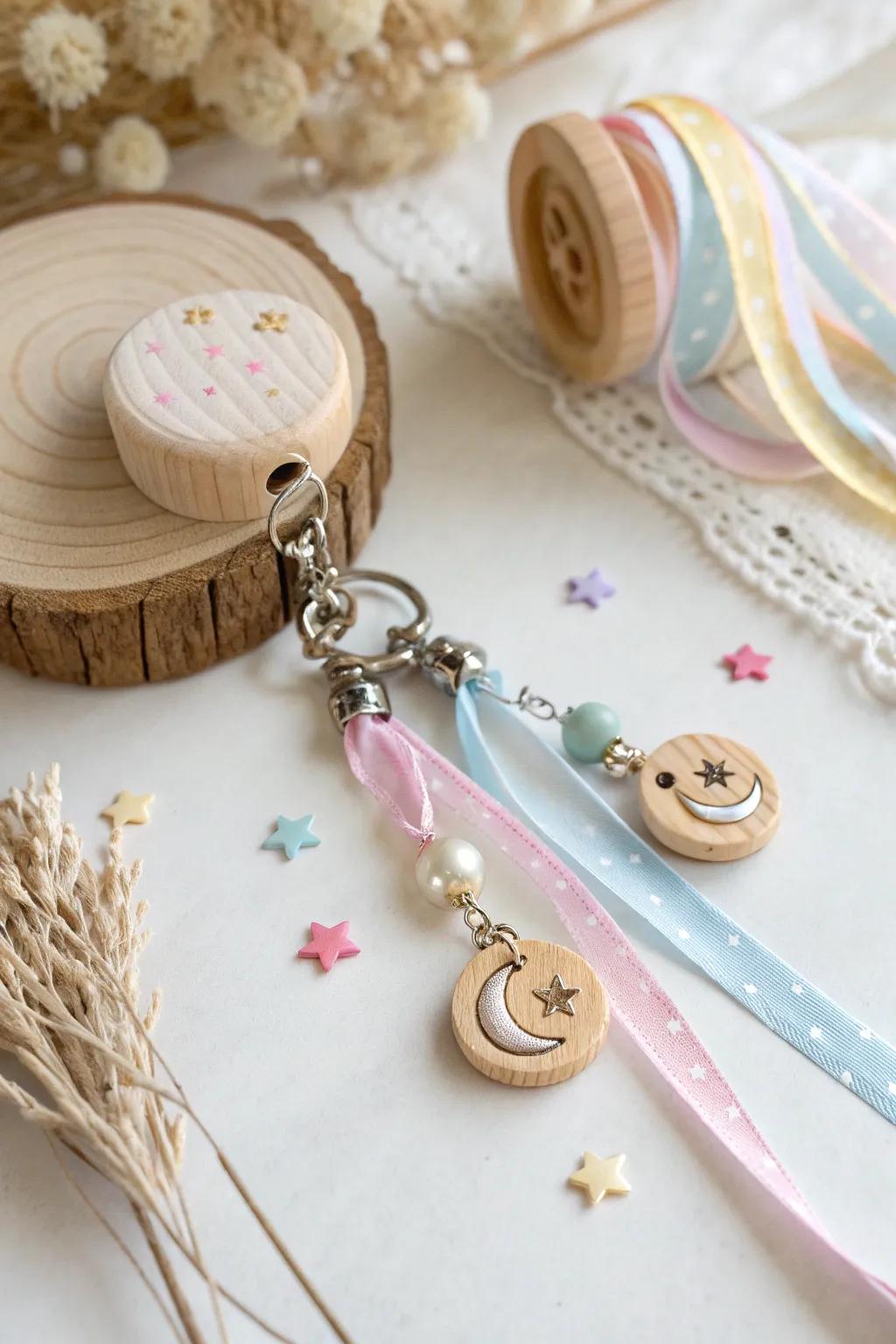 Unlock your creativity with this whimsical badge reel—a perfect blend of charm and simplicity!