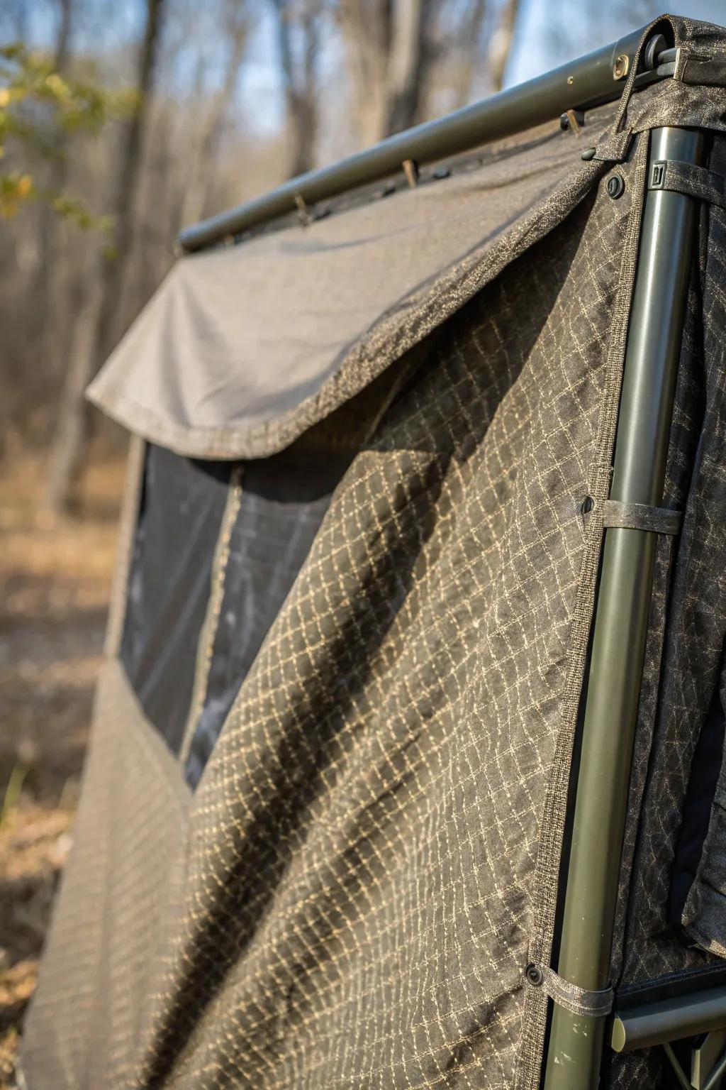 Handiwork meets resilience: Discover the power of marine textile for your DIY deer shelter.