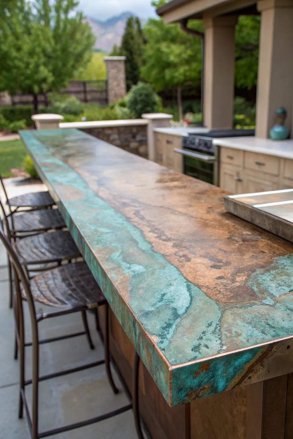 Discover the enduring charm of metal finish—where skill meets nature's artistry.