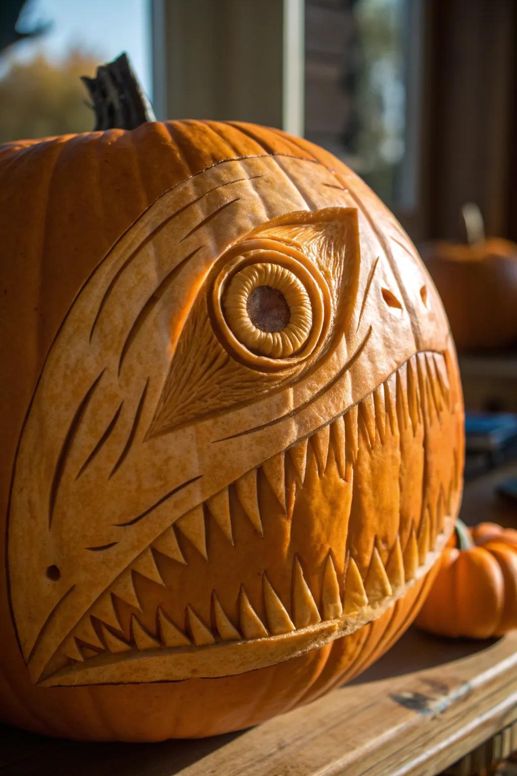 Perceive the ocean through the orb of a shark - where craftsmanship encounters creativity.