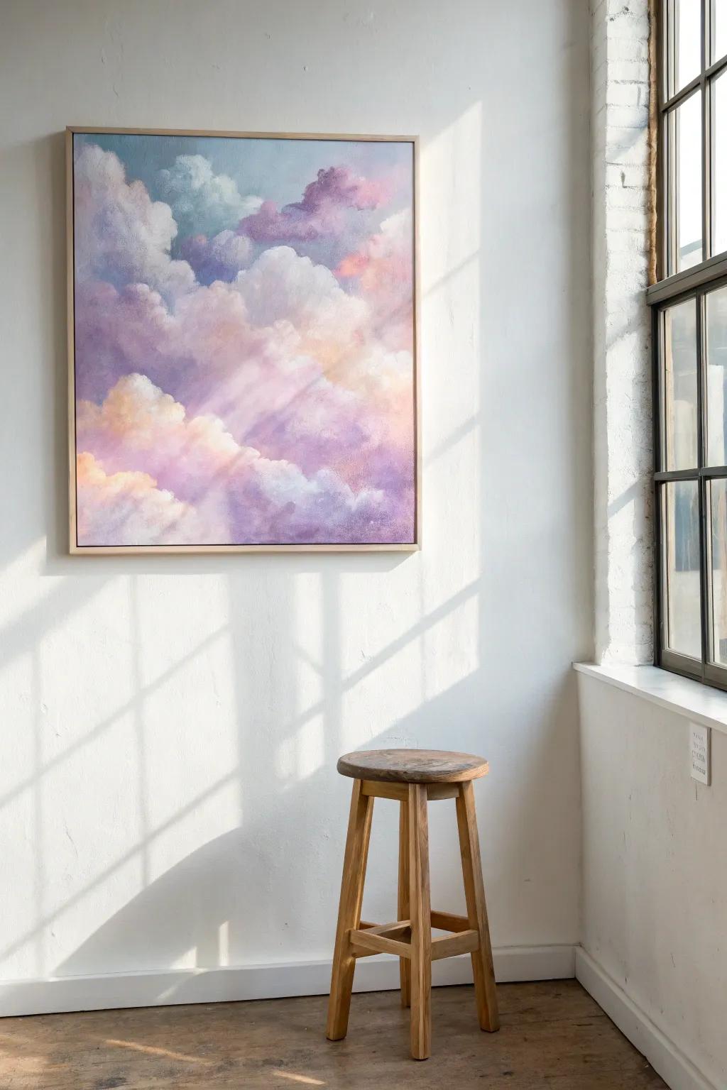 Embrace the peace of ethereal stratus—perfect for a moment of meditation and reflection.