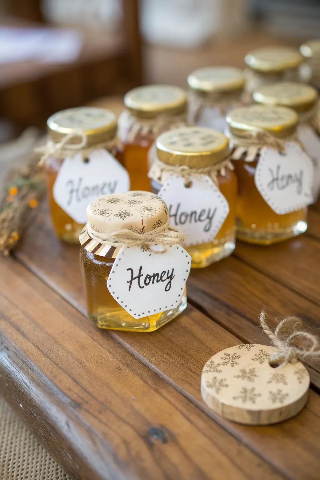 Miniature nectar vases, infusing sweetness into baptismal celebrations.