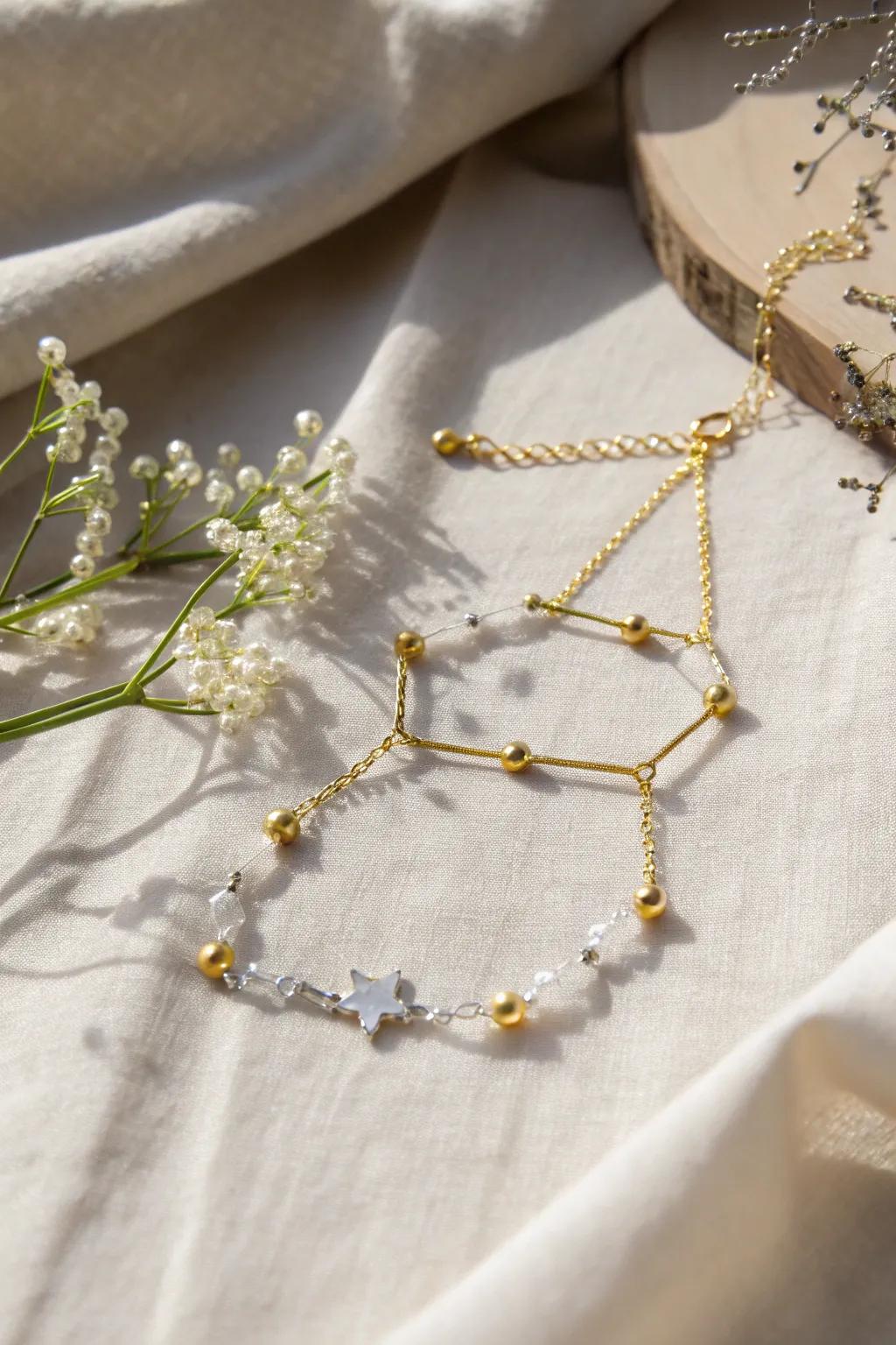 Usher the cosmos indoors via these elegant fuzzy stick constellations, impeccable for contributing a hint of celestial enchantment to your ambiance.