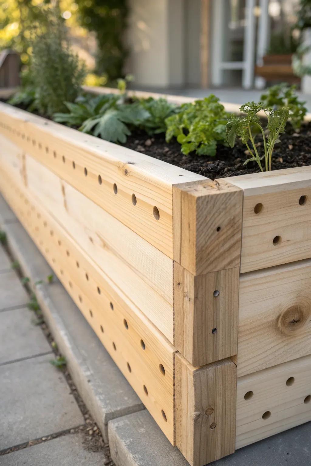 Elevate your garden with DIY drainage holes for an effortlessly chic and functional outdoor space.
