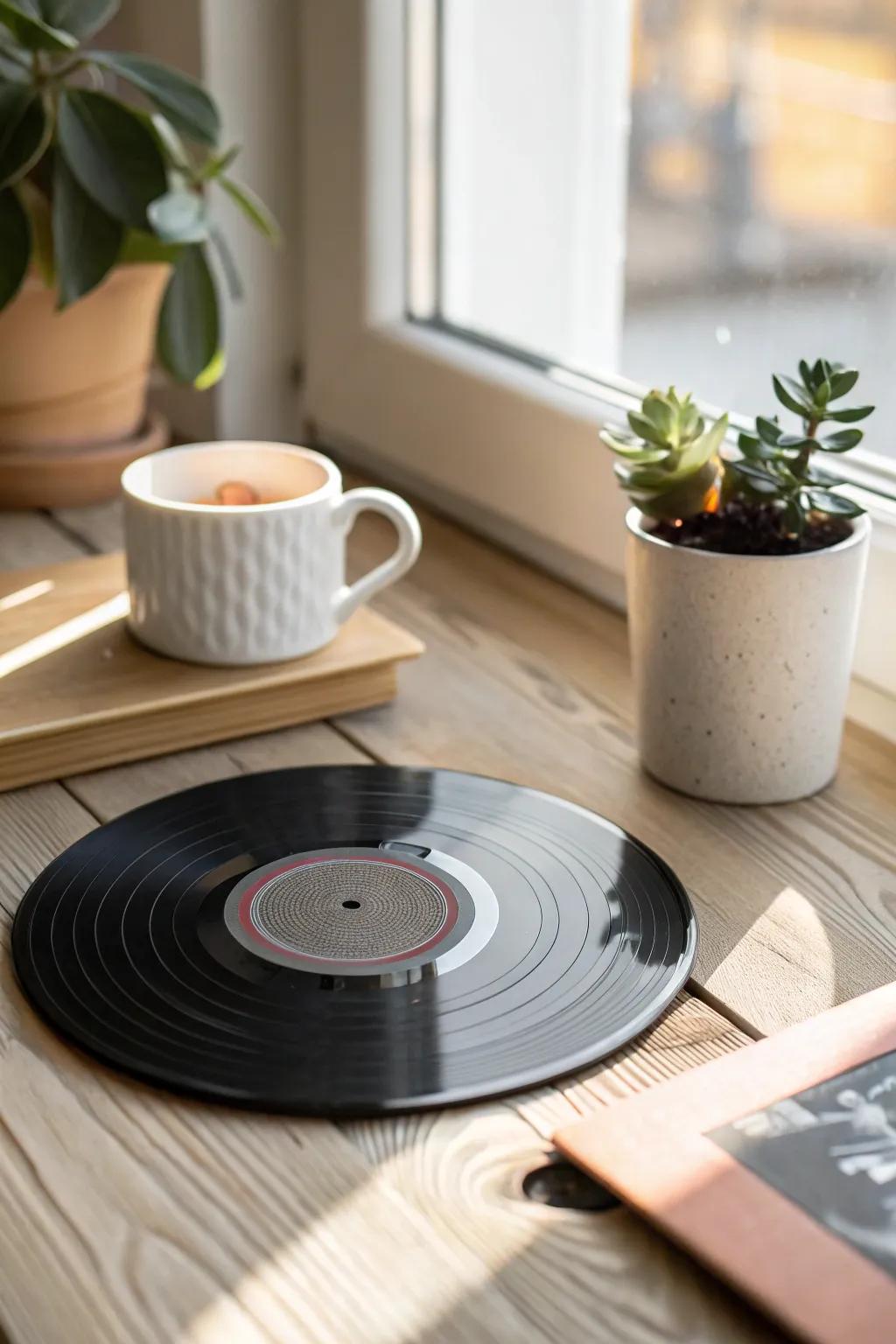 Improve the atmosphere with vinyl support mats that unite historical aesthetic appeal through minimalism.