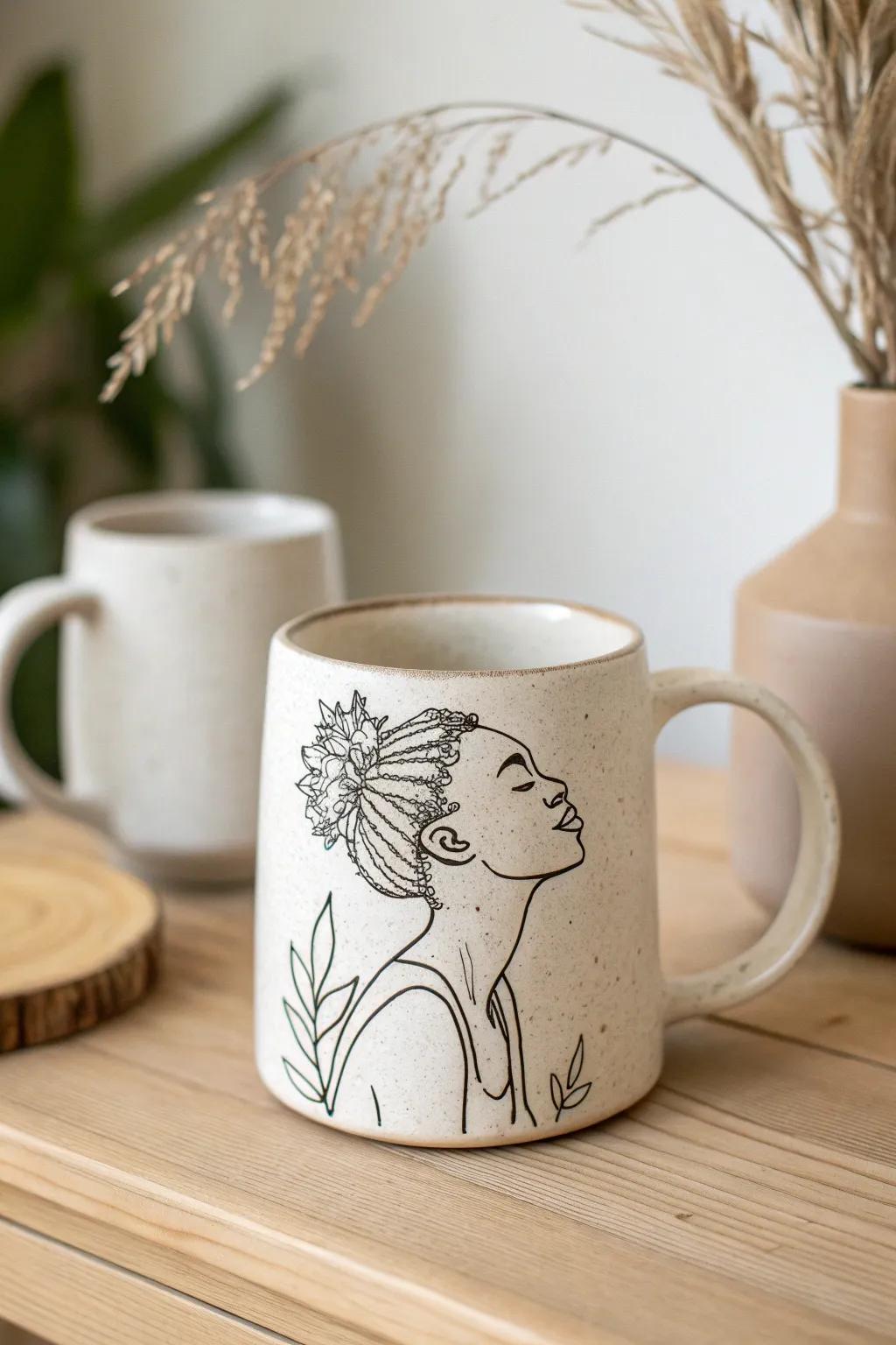 Taste from elegance by expressing artistry and minimalism through painting.