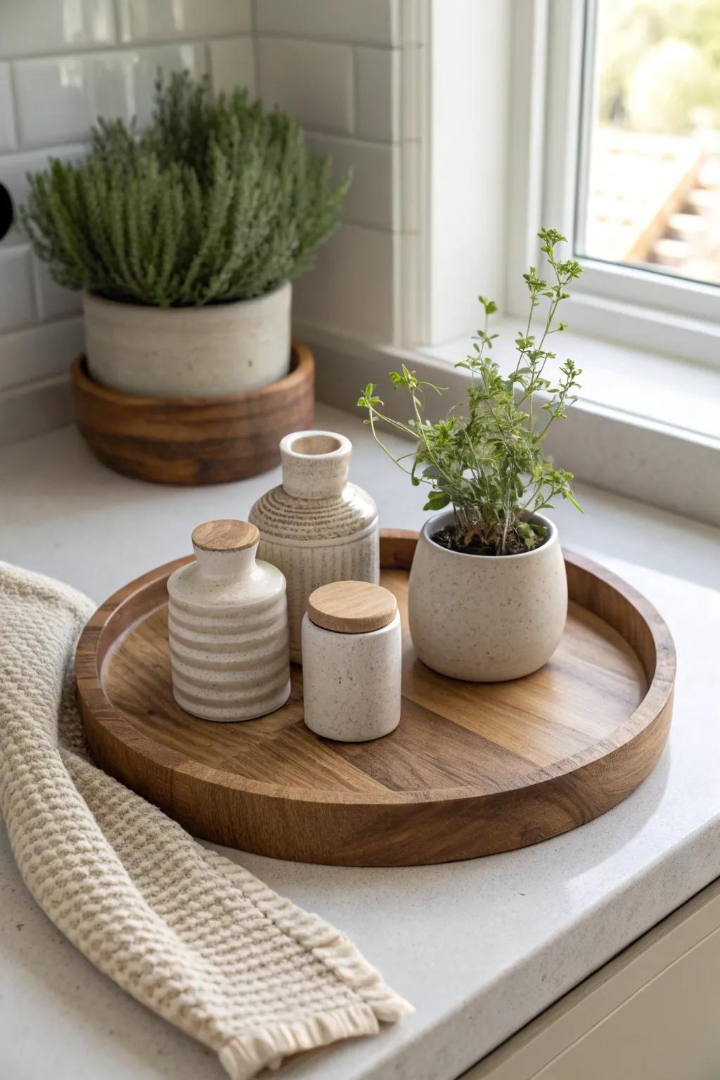 Revolutionize your kitchen's layout with a fashionable Revolving Tray—the ideal fusion of efficiency and elegance.