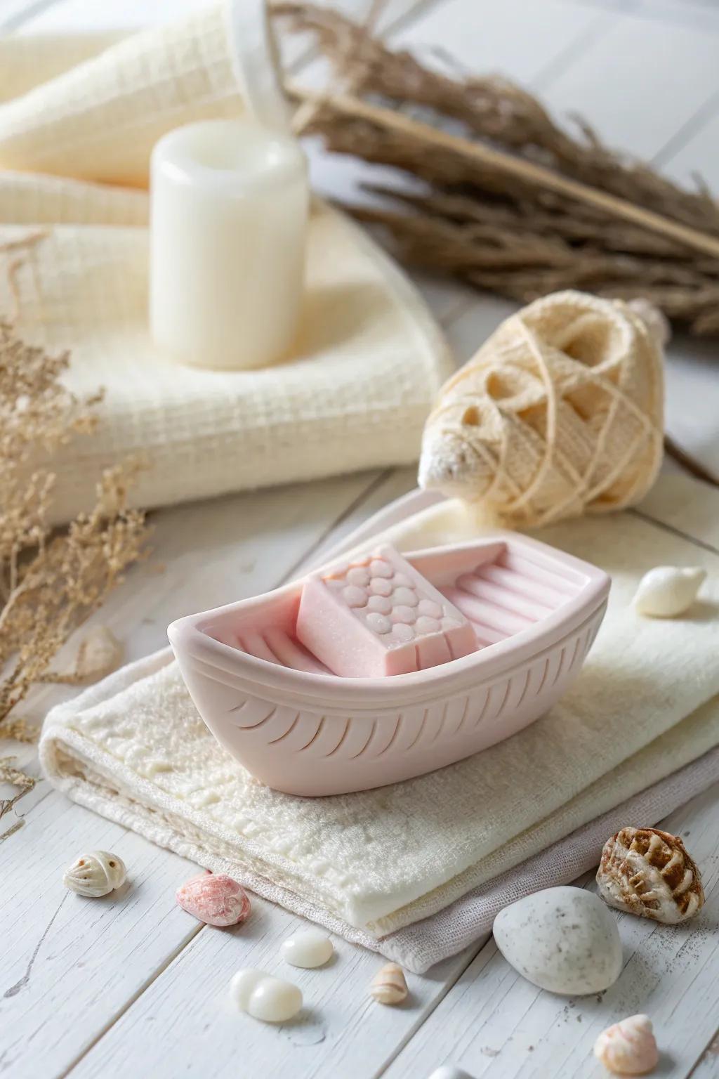 Embark on inventiveness through this captivating soap skiff sculpture—impeccable for petite engineers at essence!