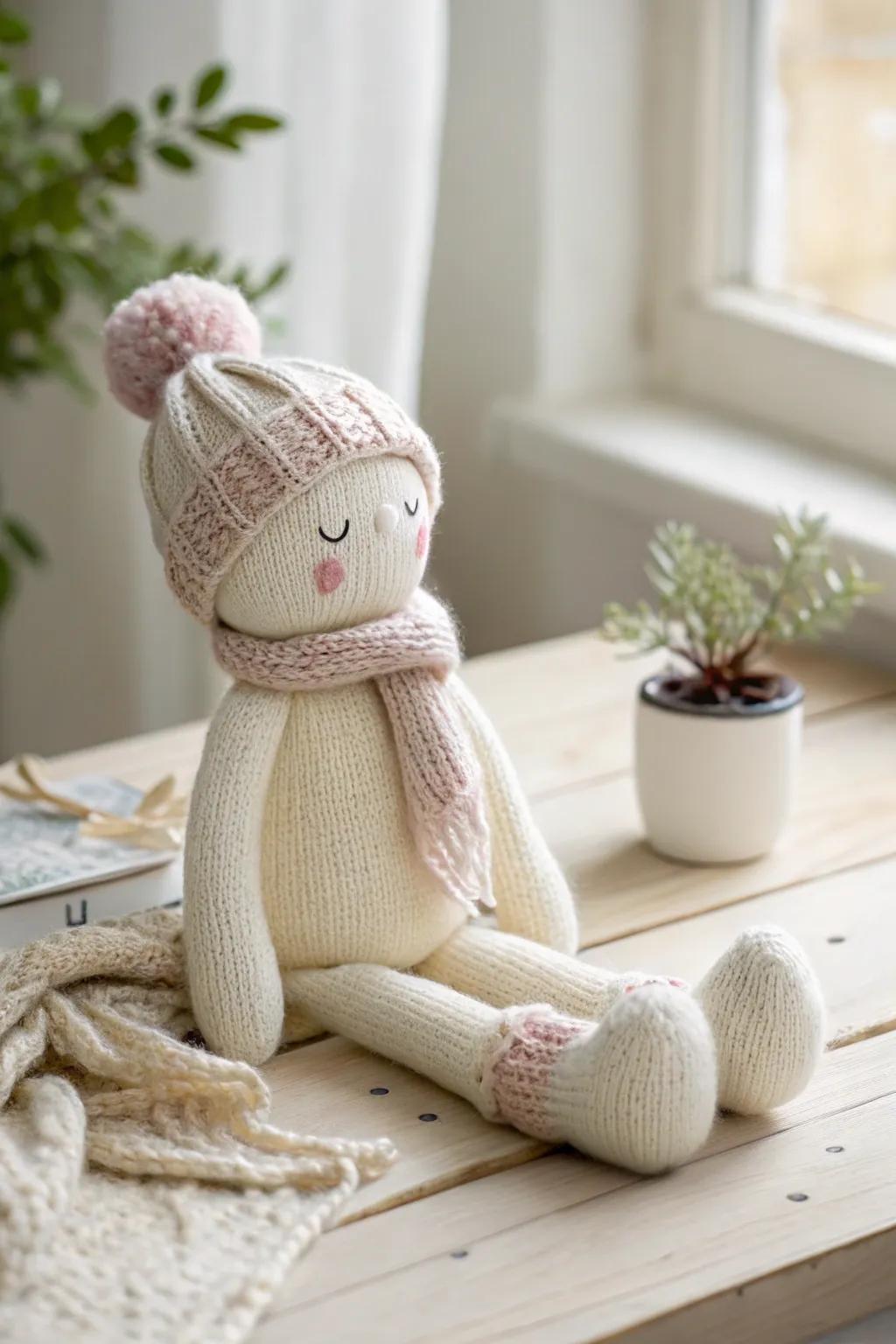 Elevate your sock doll game with charming detachable accessories for endless creativity and play.