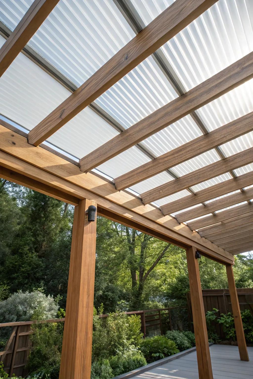 Elevate your outdoor space with sleek, durable plastic paneling. A modern touch for the discerning craftsman.