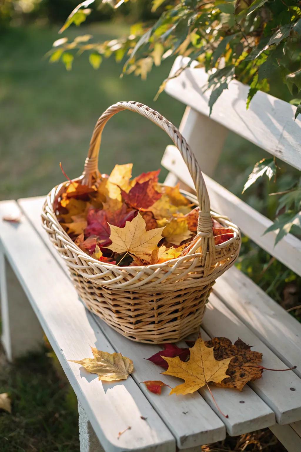 Embrace the simplicity and beauty of autumn with a nature walk.