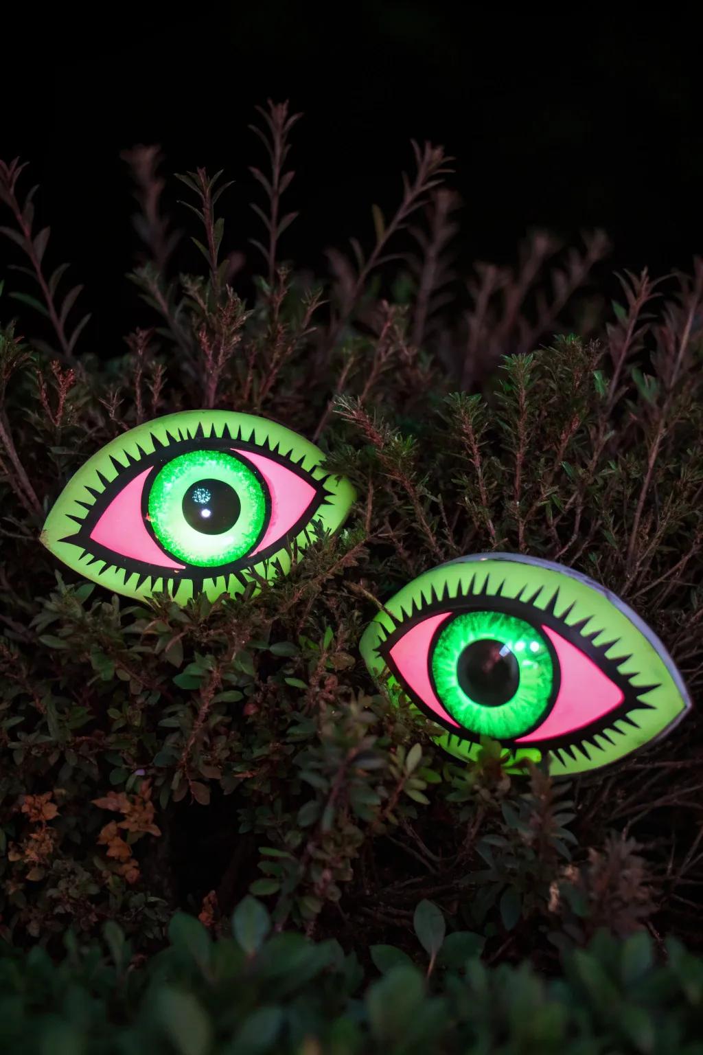 Illuminate your yard with these DIY luminous undead orbs for a chilling nocturnal surprise!