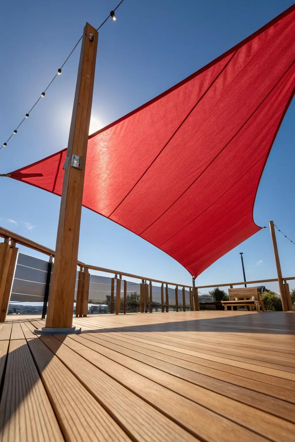 Enhance your outdoor domain through a daring sailcloth—where vogue meets utility.