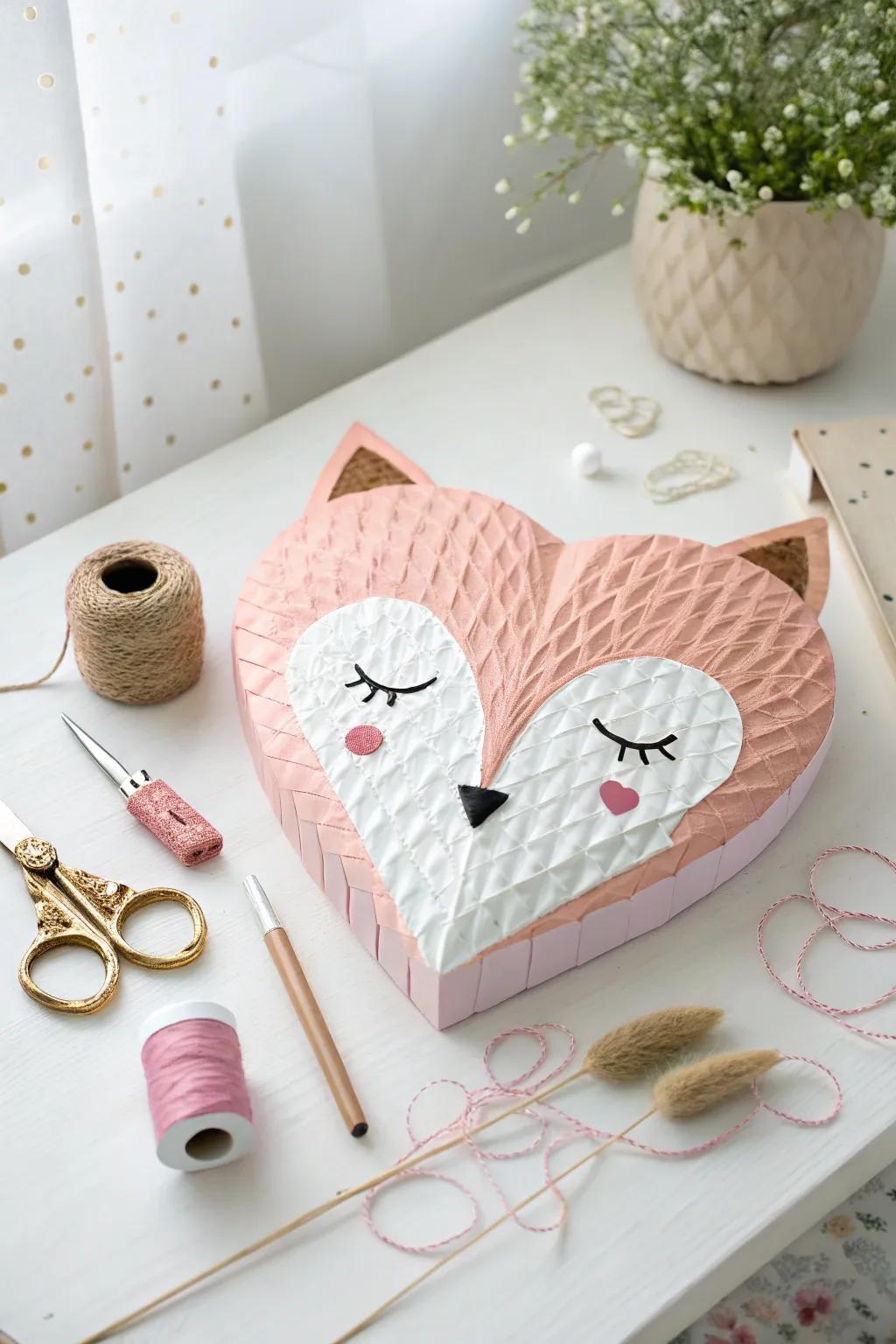 Crafting affection: Adorable faunal profiles from heart configurations, an excellent Valentine’s activity for small hands.