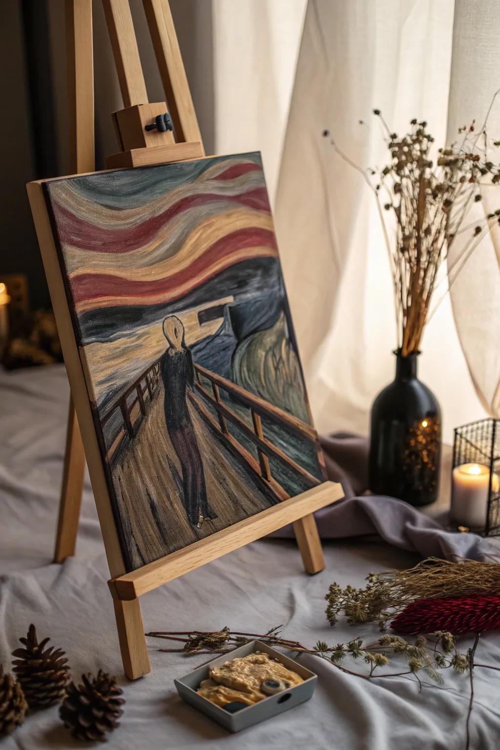 Embrace the somber sophistication of a Gothic Specter, wherein minimalist blueprinting converges with haunting splendor.