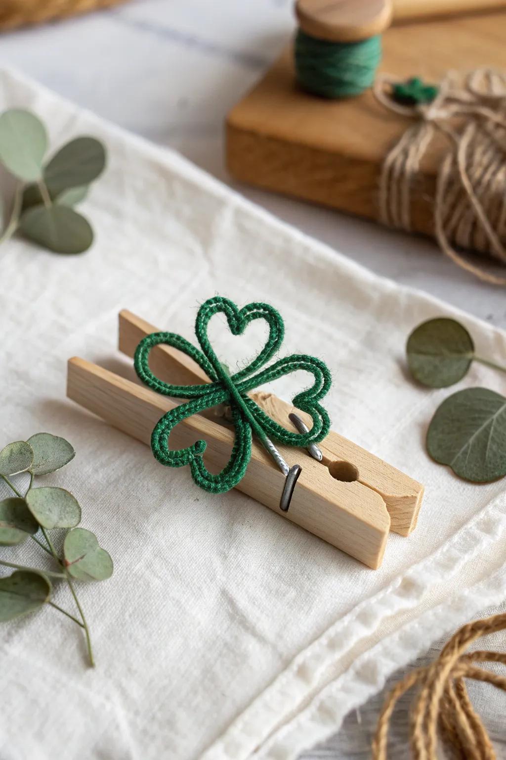 Craft your own destiny this St. Patrick's Day through minimalist trefoil stamps!