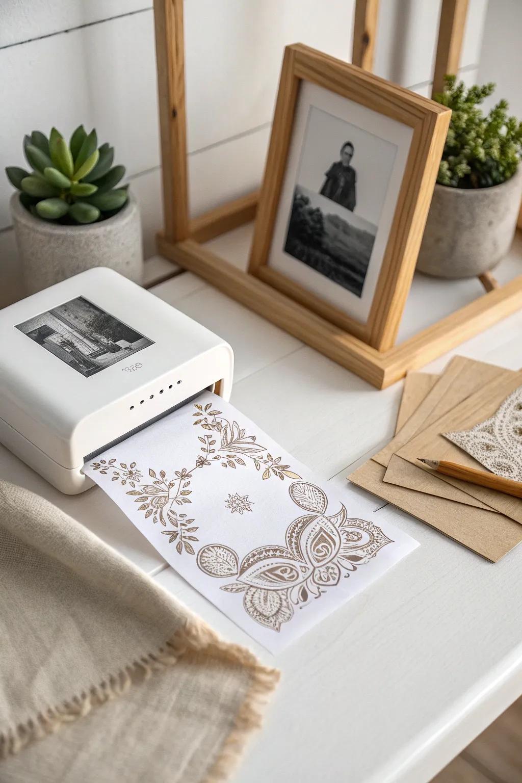 Frame memories through elegance, exploring the realm of decorative edges.