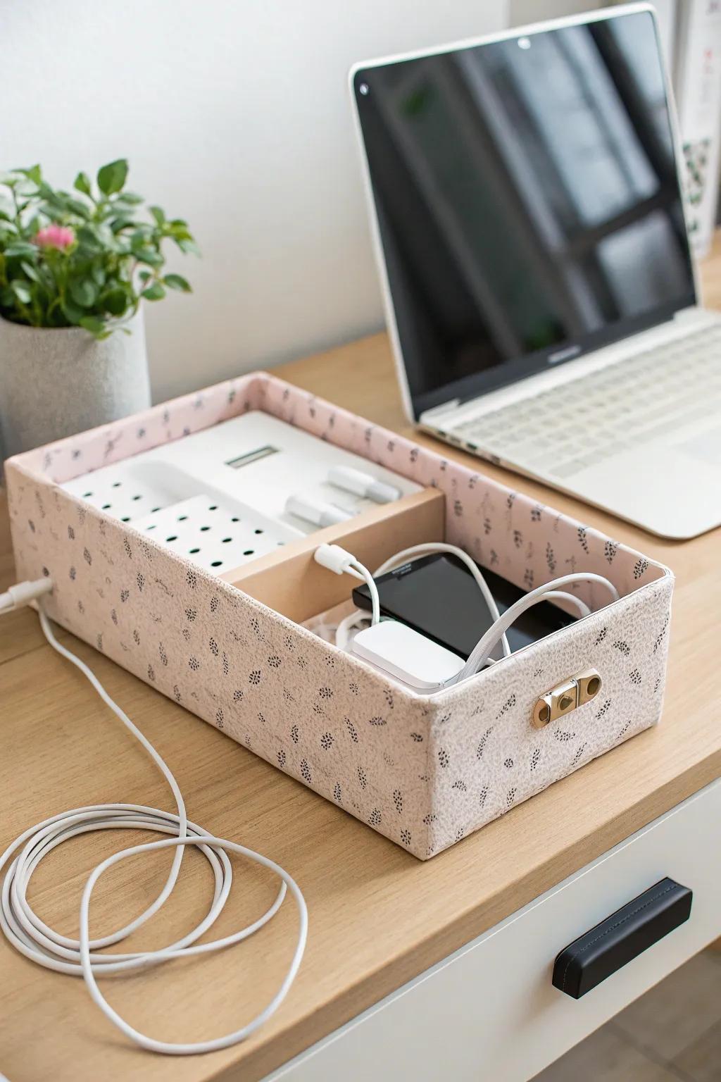 Beauty: Turn your container into a charging place. #ThriftFlip #MinimalistBeauty