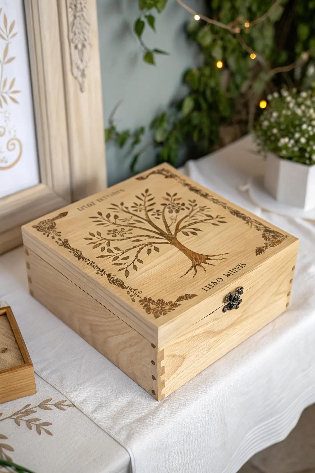 Value your lineage via a timber artifact that tells your family's distinct narrative.