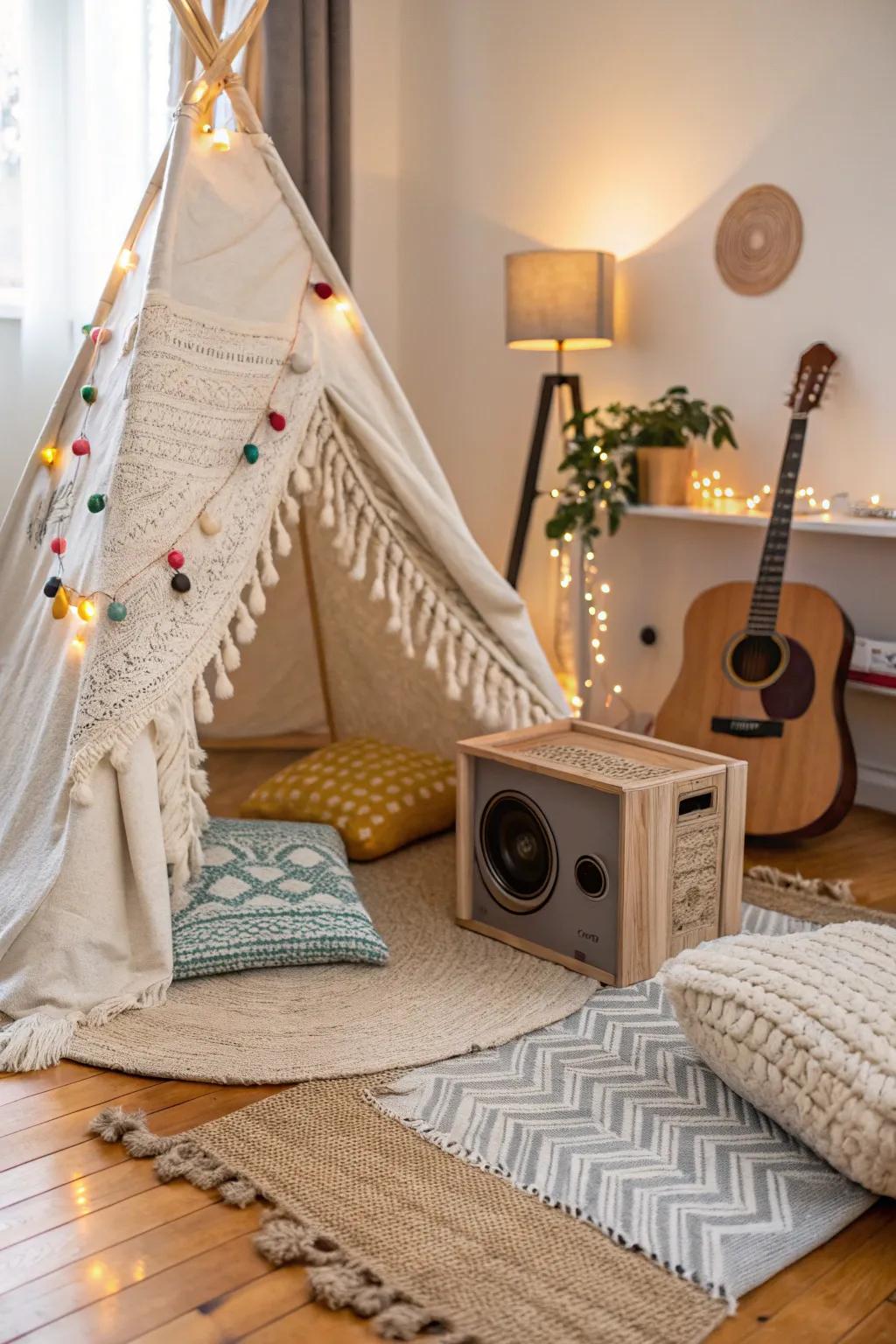 Locate your harmony in a snug melodic retreat, where simplicity encounters soulful compositions.