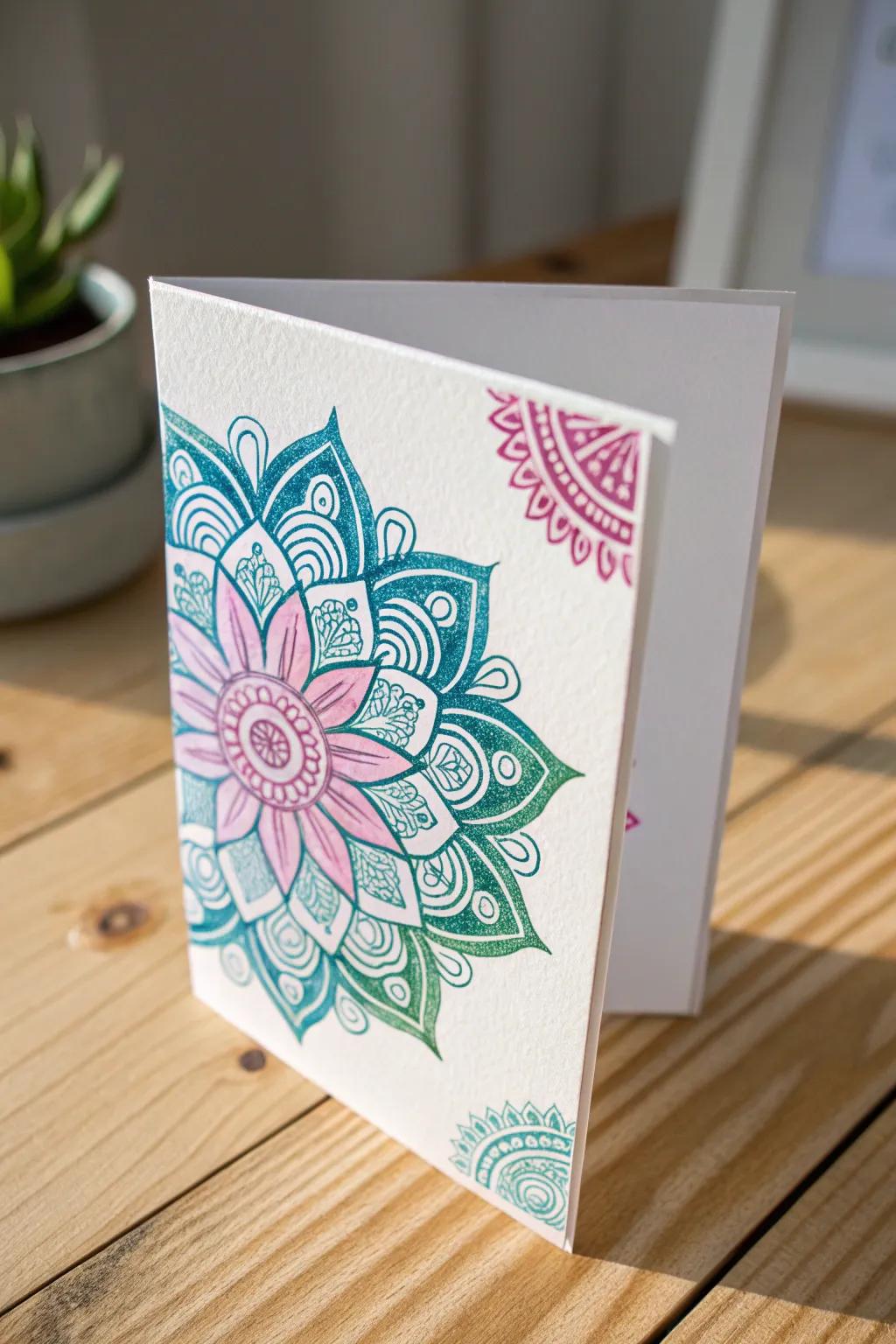 Discover the enchantment of aquarelle hide: A technique where simplicity is combined with vibrant artistry.