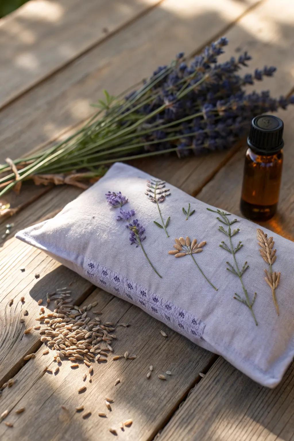 Relax and rejuvenate through handcrafted aromatherapy ocular sacs, a flawless amalgamation of effortlessness and opulence.