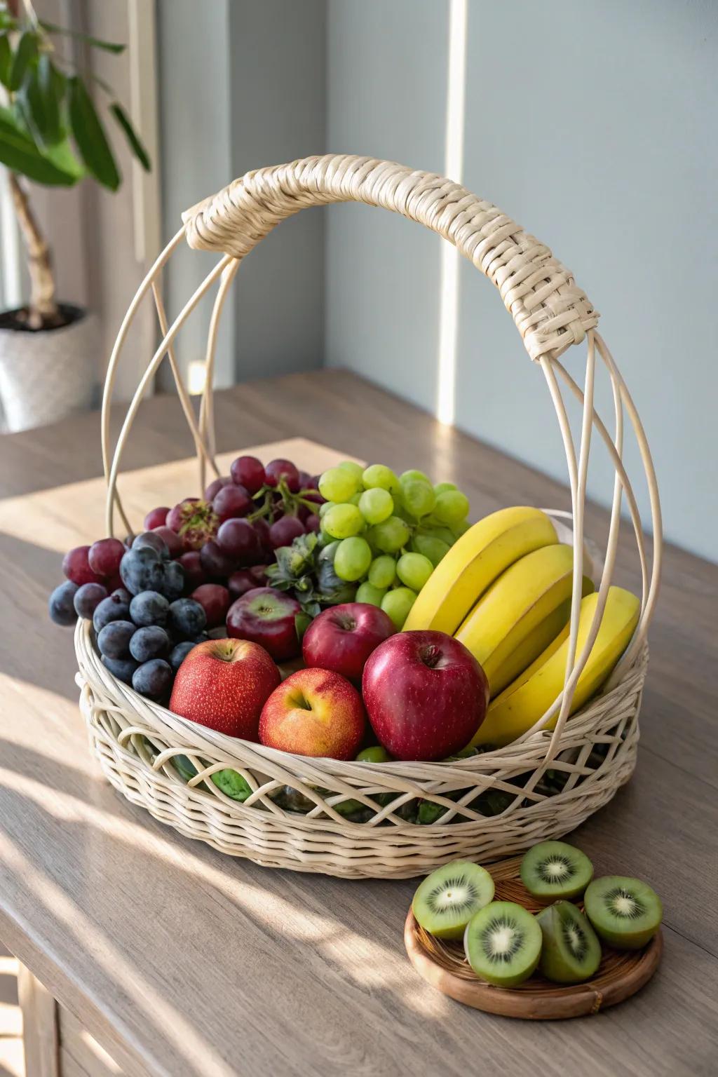 Elevate your decor with a fruit selection that’s a feast for both the eyes and the taste buds!