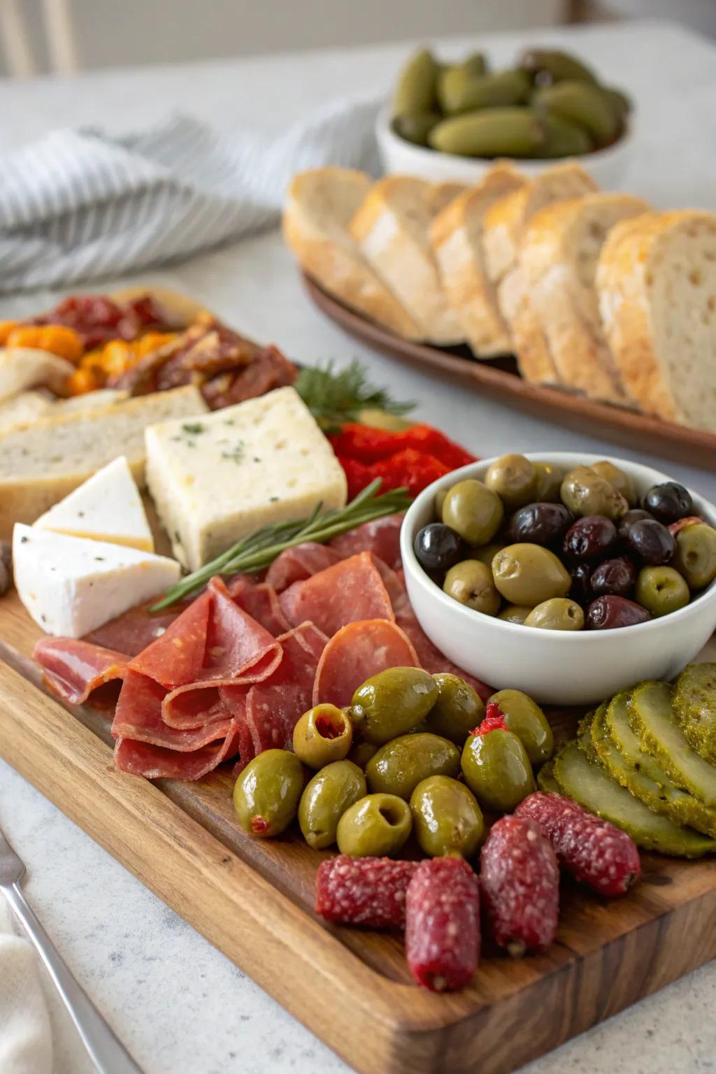 Unexpected savory components convey a delightful variation to your display.