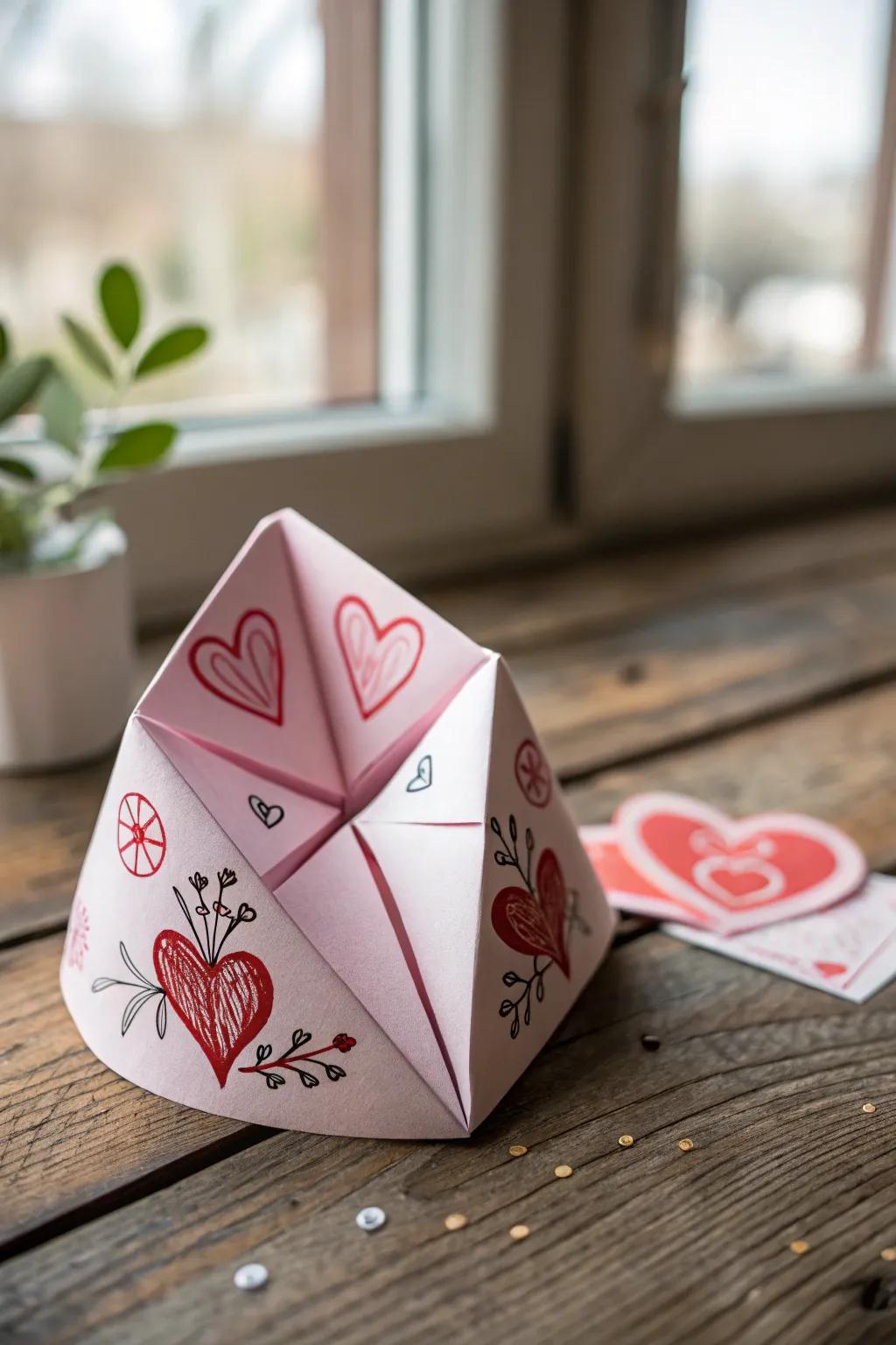 Craft a fragment of affection this Valentine's! ✨🧡 Suited for tiny hands and broad hearts. #ValentinesCrafts #ScandiBoho