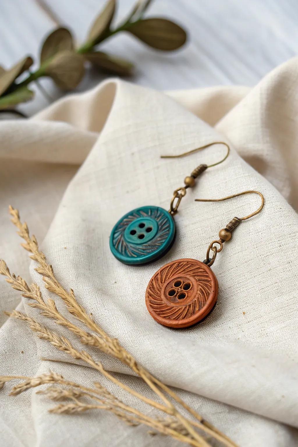 Transform your style with these button drops—where simplicity meets elegance.