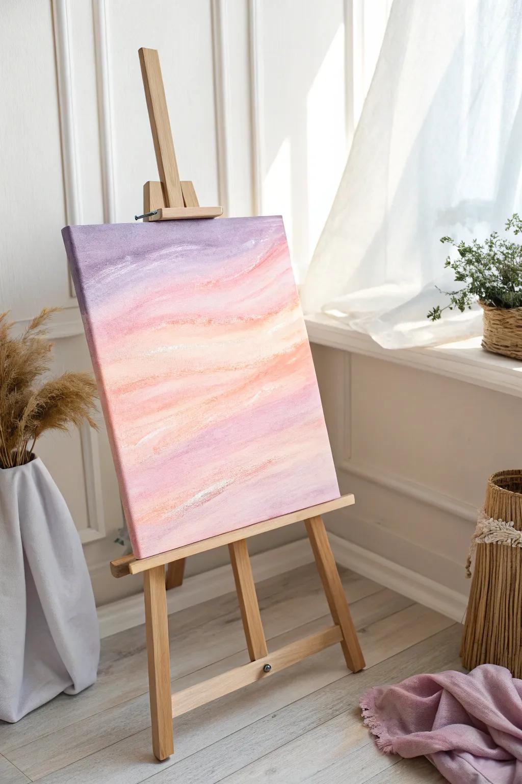 Subtle Shading: Revel in the refinement of straightforwardness with this soothing color motion.