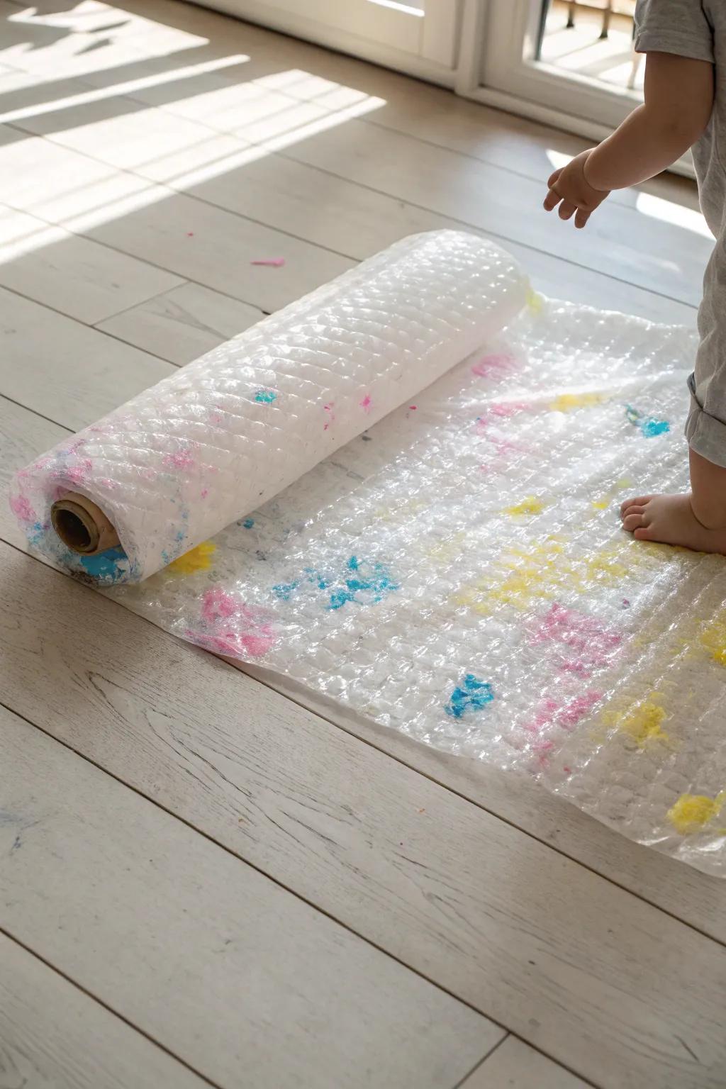 Elevate creativity with this lively and vibrant toddler art venture!