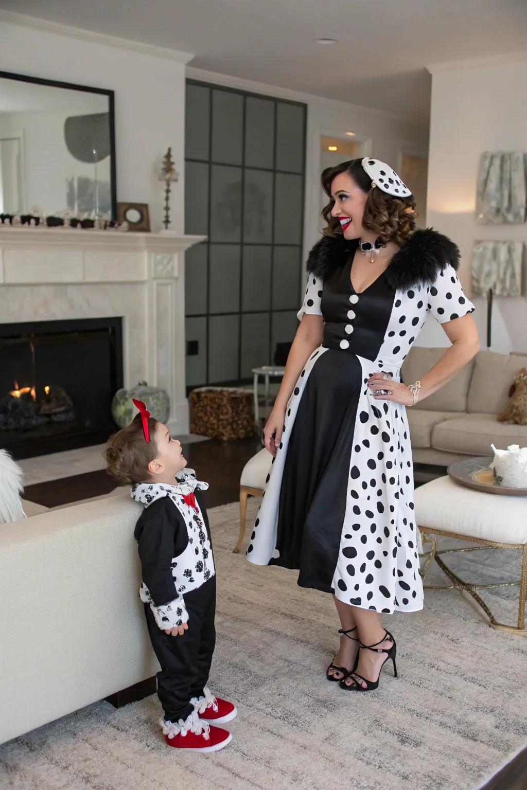 Allure and charm unite with Serpentine and her Dalmatian.