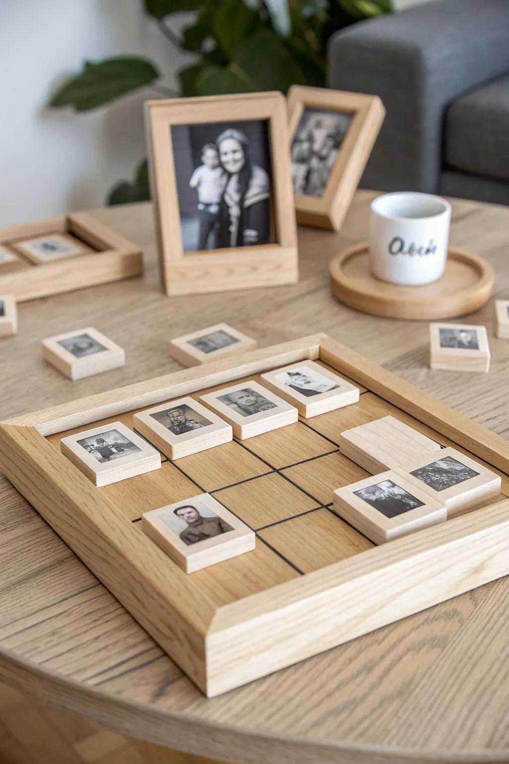 Take your game evening to the next level with an individual touch! See how making your own photo Speculate can change familiar faces into never-ending fun. #DIYBoardGames #ScandinavianStyle #BohoCharm