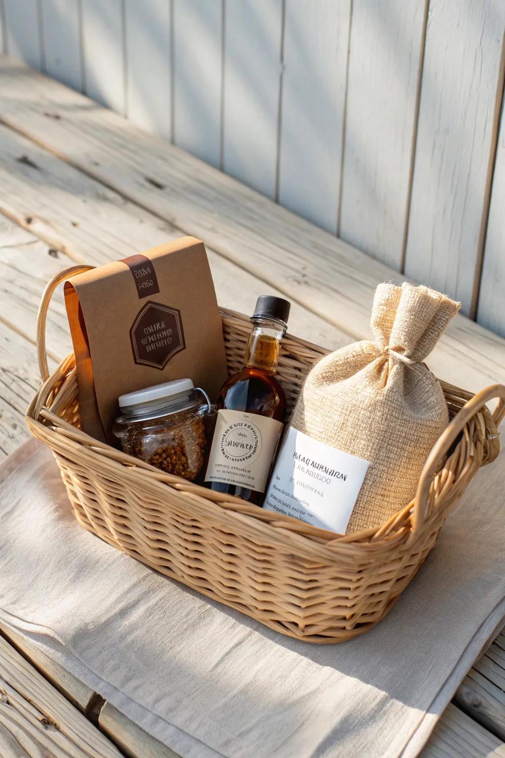 Start the morning with a touch of elegance and warmth—discover the perfect morning repast gift basket.