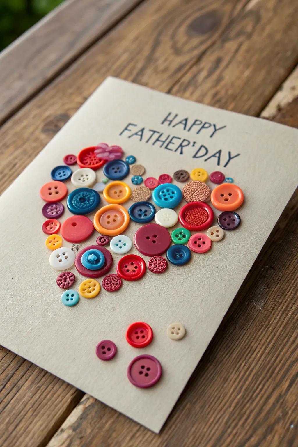 Express your affection for Dad with an ornament heart card – a flawless combination of nostalgia and artistry.