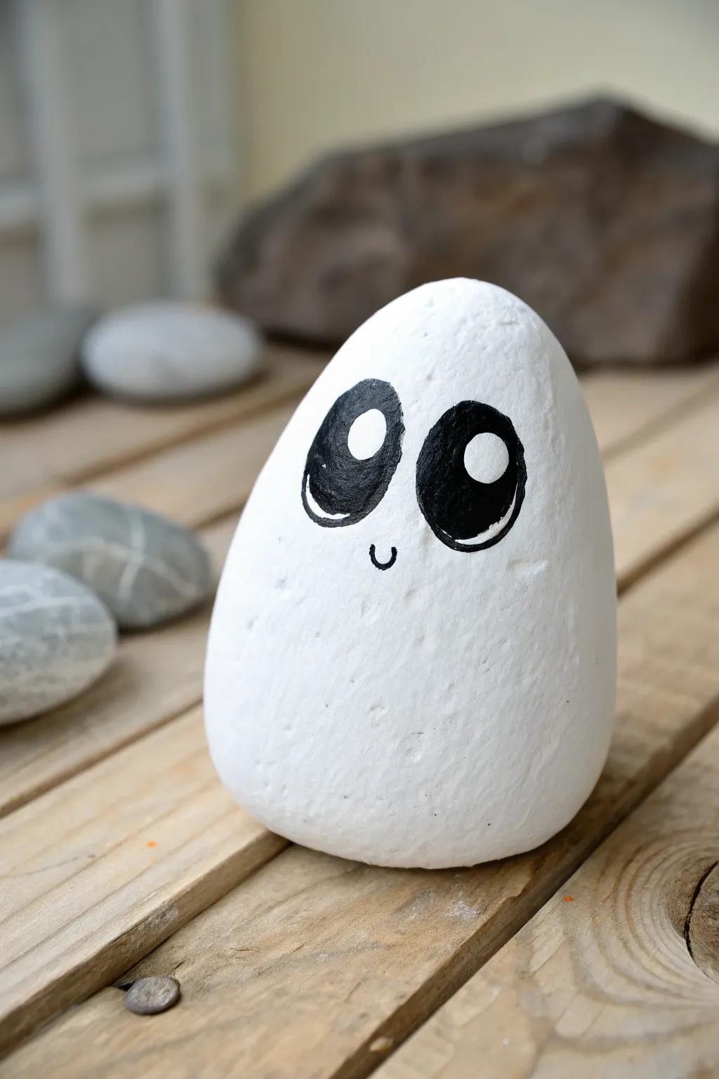Welcome the spectral period using these lovable spectral stone spirits, ideally suited for incorporating a minimalist flourish to your All Hallow's Eve ornamentation.