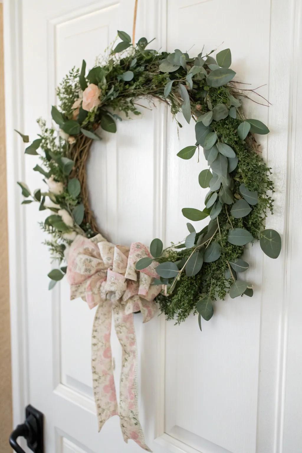 Infuse your home with a hint of natural sophistication using a custom-designed floral ring.