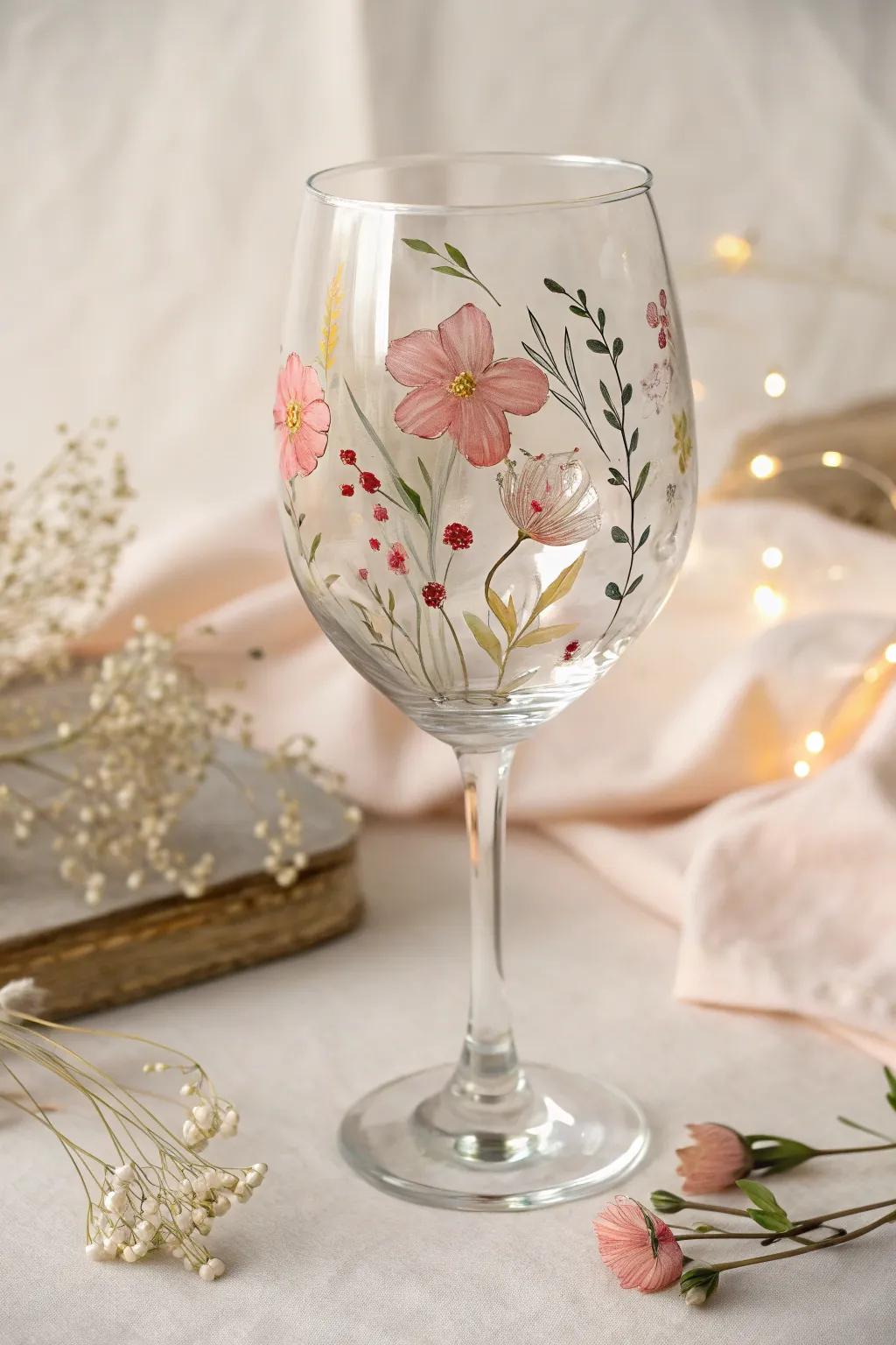 Enhance your bachelorette celebration with personalized elegance; each goblet a unique treasure.