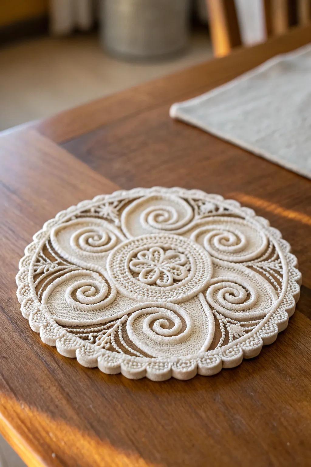 Chic and Skillful: Enhance your coffee setting with these superb heated adhesive coasters!