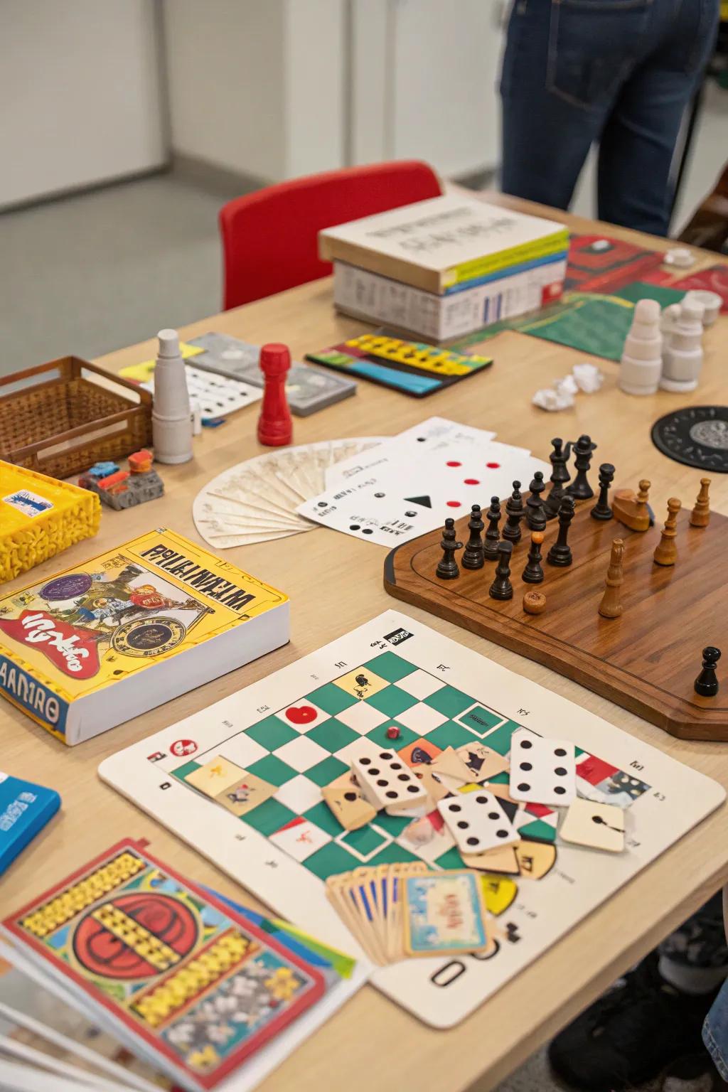 A rich variety of games designed to keep everyone thoroughly entertained.