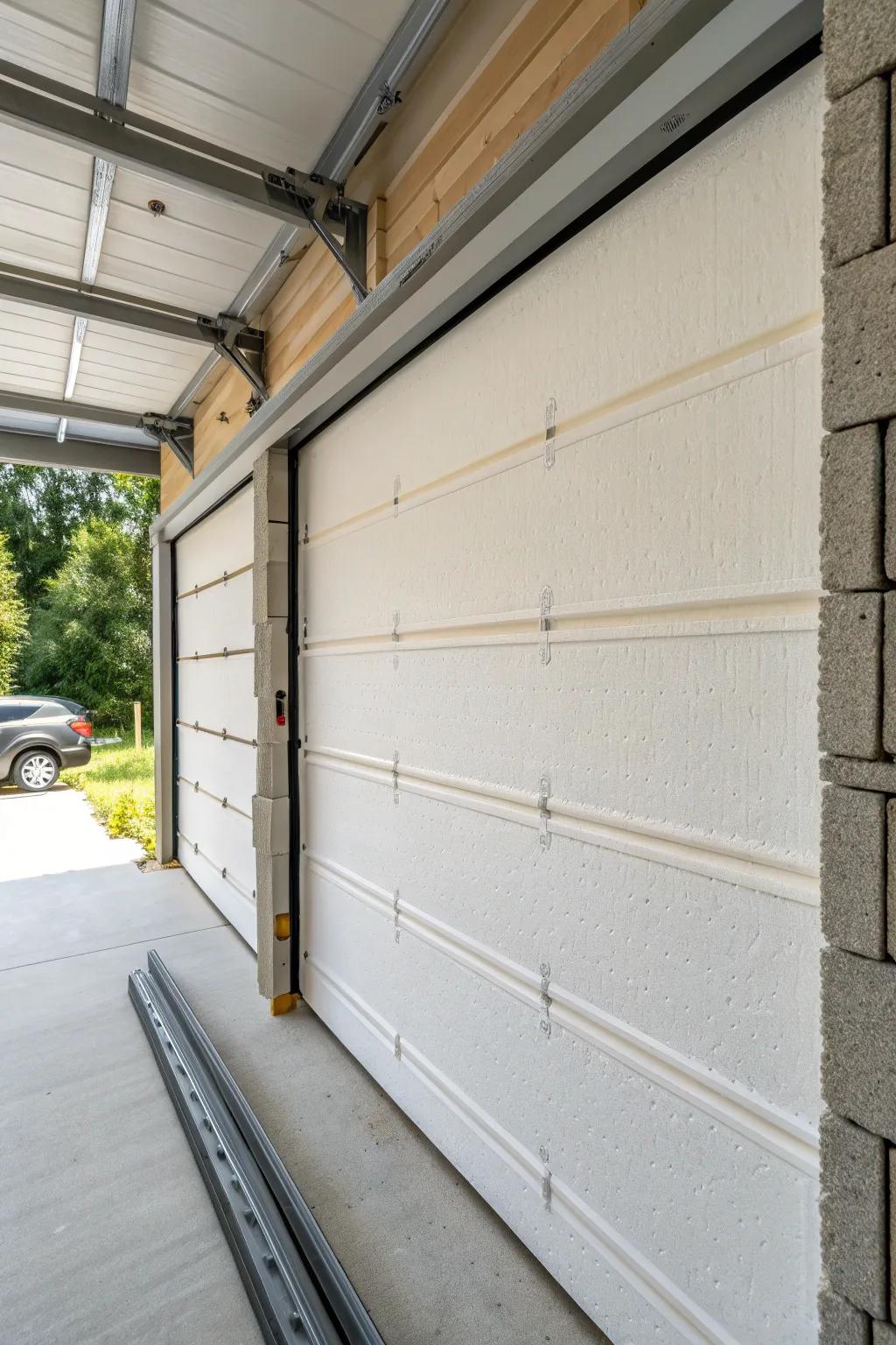 Revamp your garage with precision: Rigid insulation at its best.