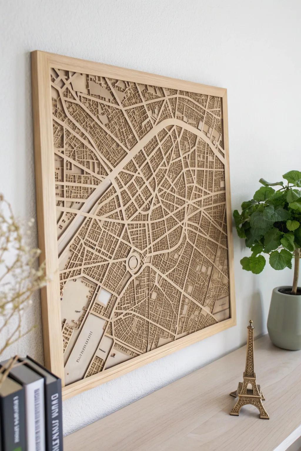 Realize your favored havens with a bespoke laser-etched chart. Ideal for infusing character into any setting!