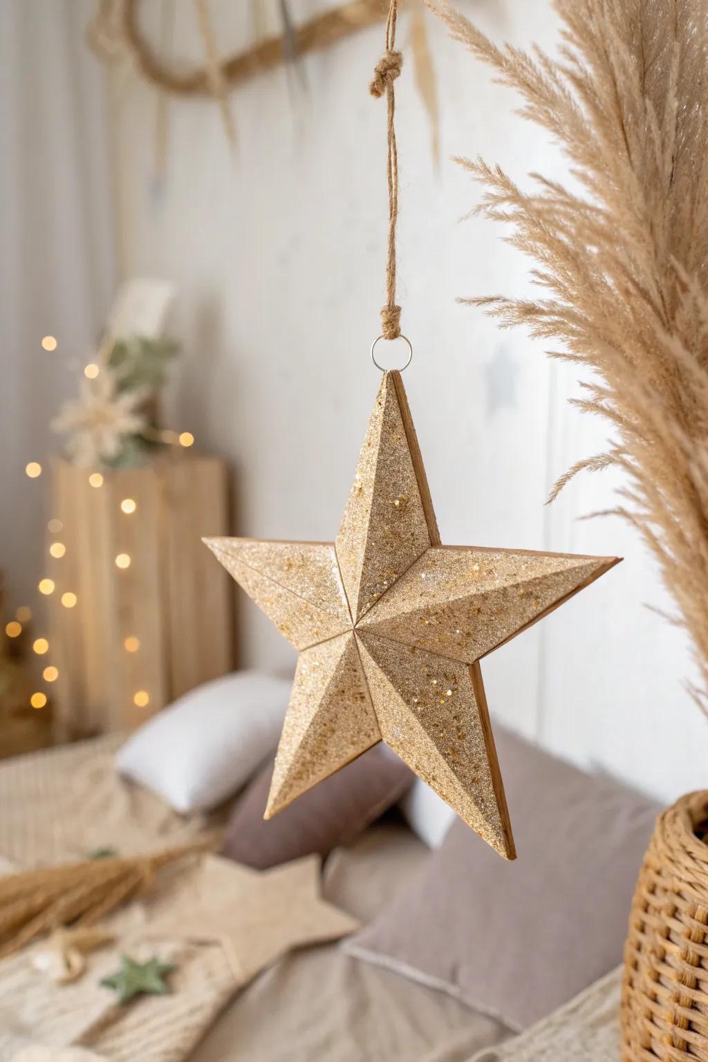 Capture the magic of DIY with these enchanting wishing stars, perfect for adding a whimsical touch to your New Year decor.