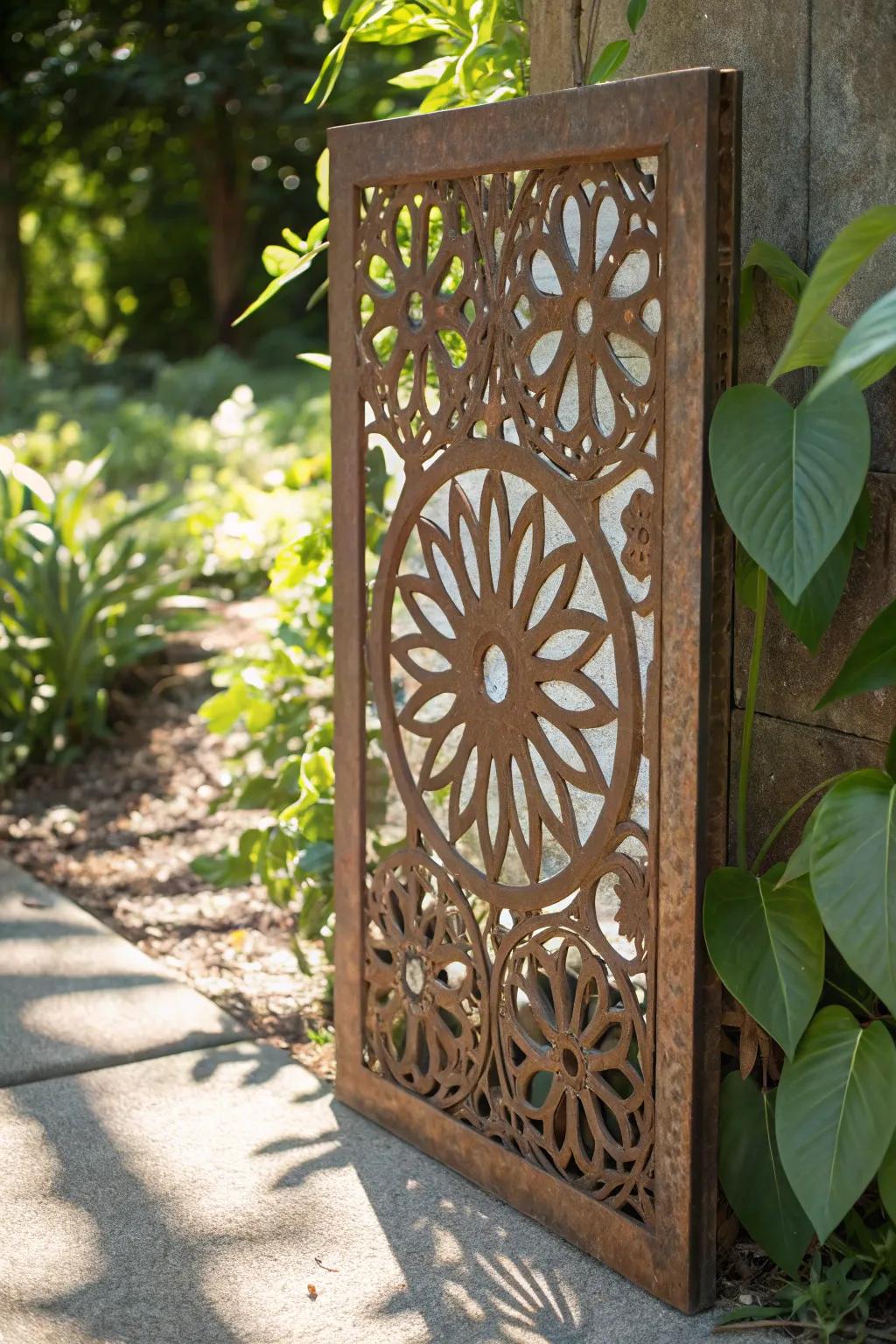 Enhance your outdoor sanctuary with artful seclusion, beautifully merged into a single, breathtaking creation.