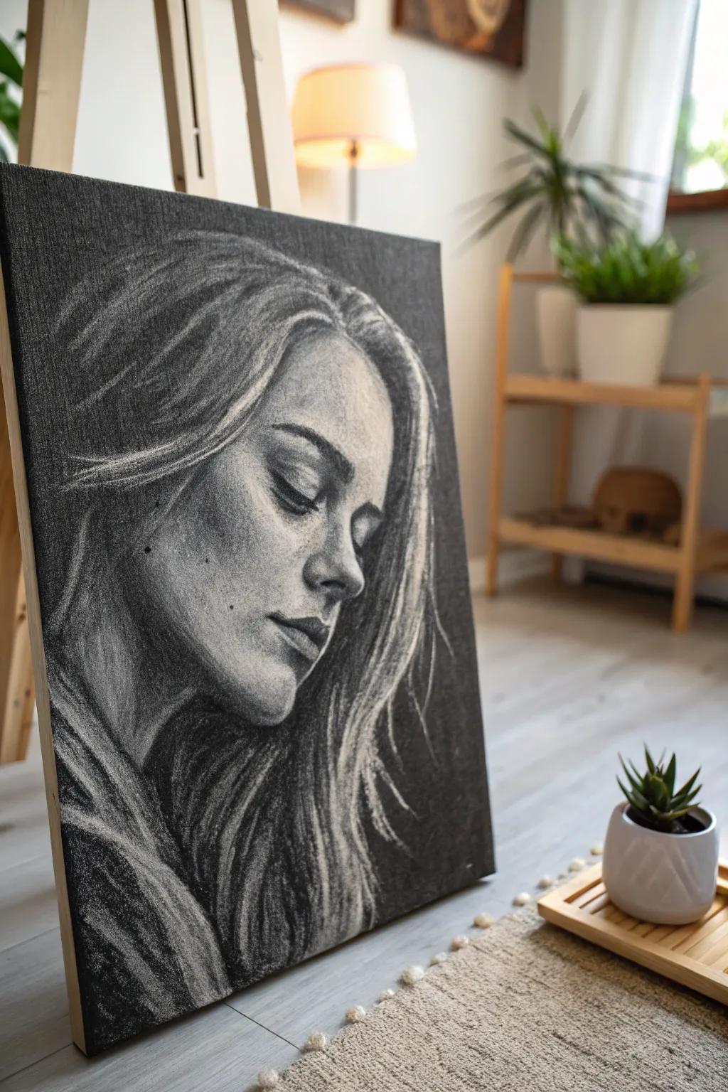 Uncover the ageless charm of monochrome artistry in portraiture.